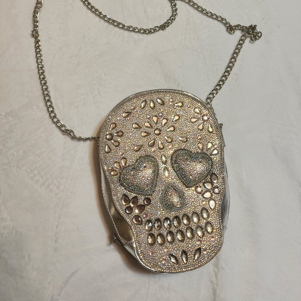 Betsey Johnson Sugar Skull Purse